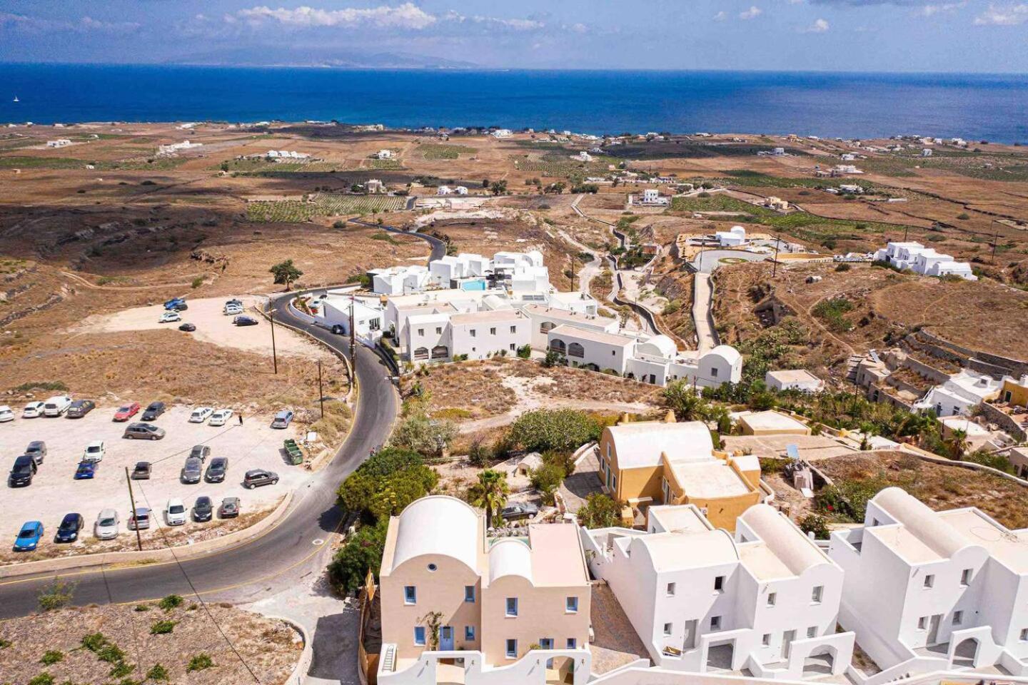 Pink Freud Villas Santorini 이아 외부 사진