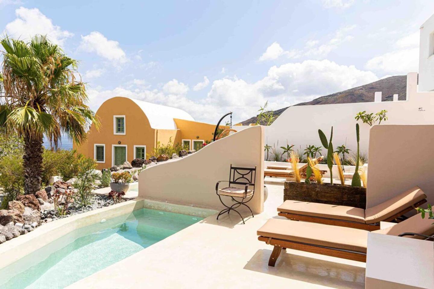 Pink Freud Villas Santorini 이아 외부 사진